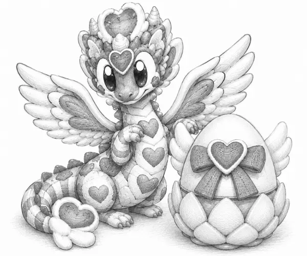 Cora con las alas abiertas