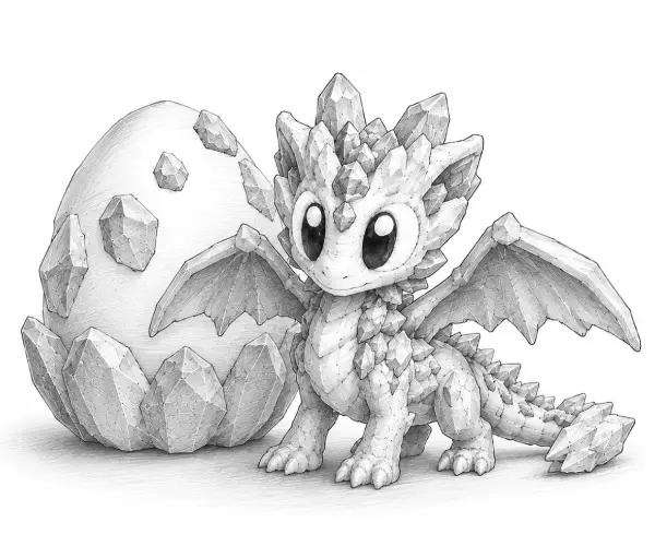 Emery, dragón esmeralda articulado