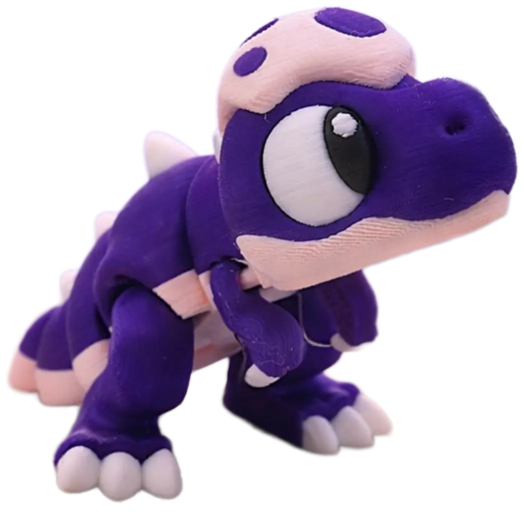 Rexy con su ficha de personaje